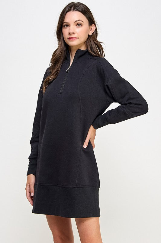 Fashionista Sweatshirt Dress