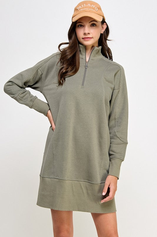 Fashionista Sweatshirt Dress